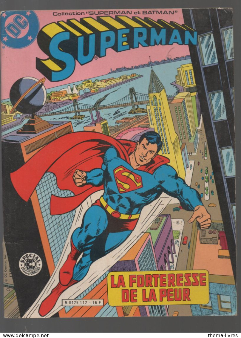 (BD) Superman (grand Format) La Forteresse De La Peur  1982 (CAT6404) - Superman