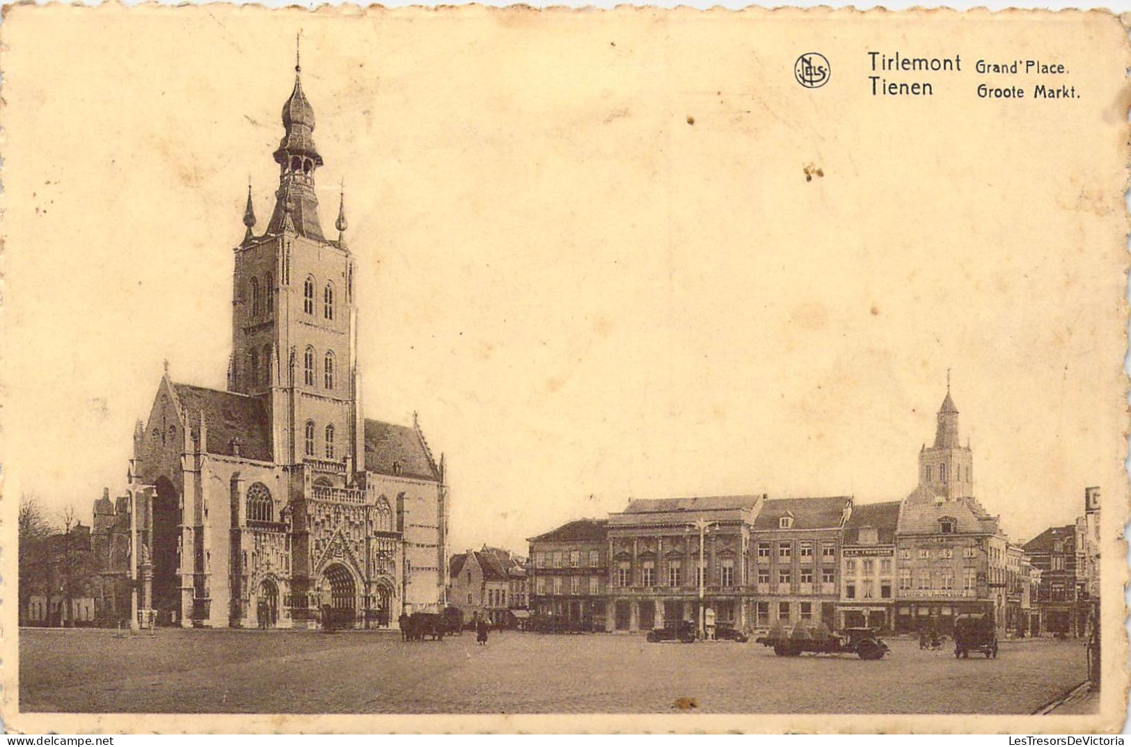BELGIQUE - Tirlemont - Grand Place - Carte Postale Ancienne - Tienen