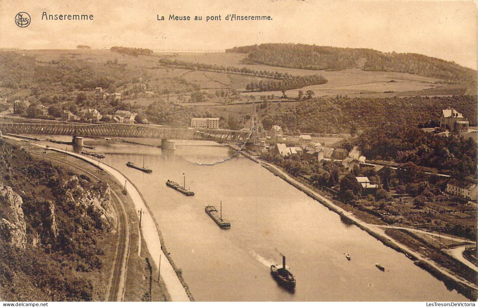 BELGIQUE - Anseremme - La Meuse Au Pont D'Anseremme - Carte Postale Ancienne - Dinant