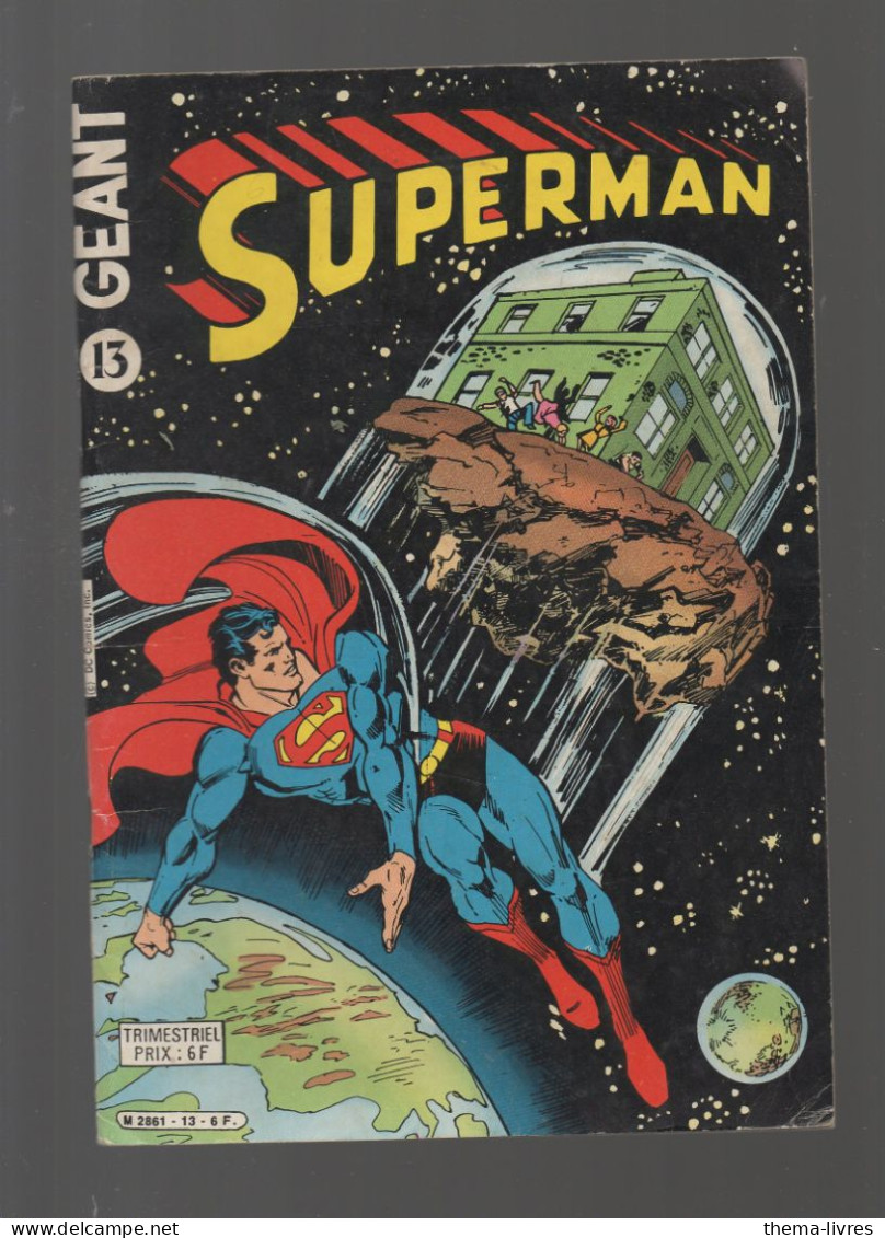 (BD)  Superman Géant N°13   1981(CAT6405 /13) - Superman
