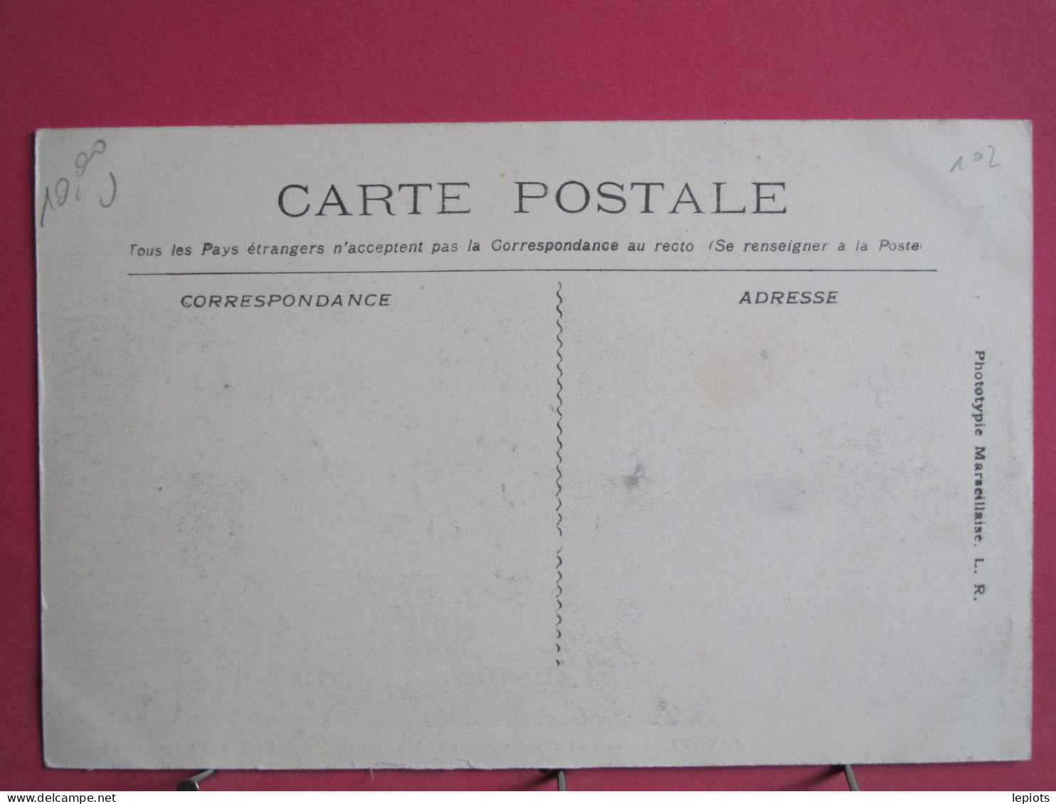 Visuel Très Peu Courant - Mayotte - Pavillon Des Messageries Maritimes - Edit. Société Des Comores - Mayotte