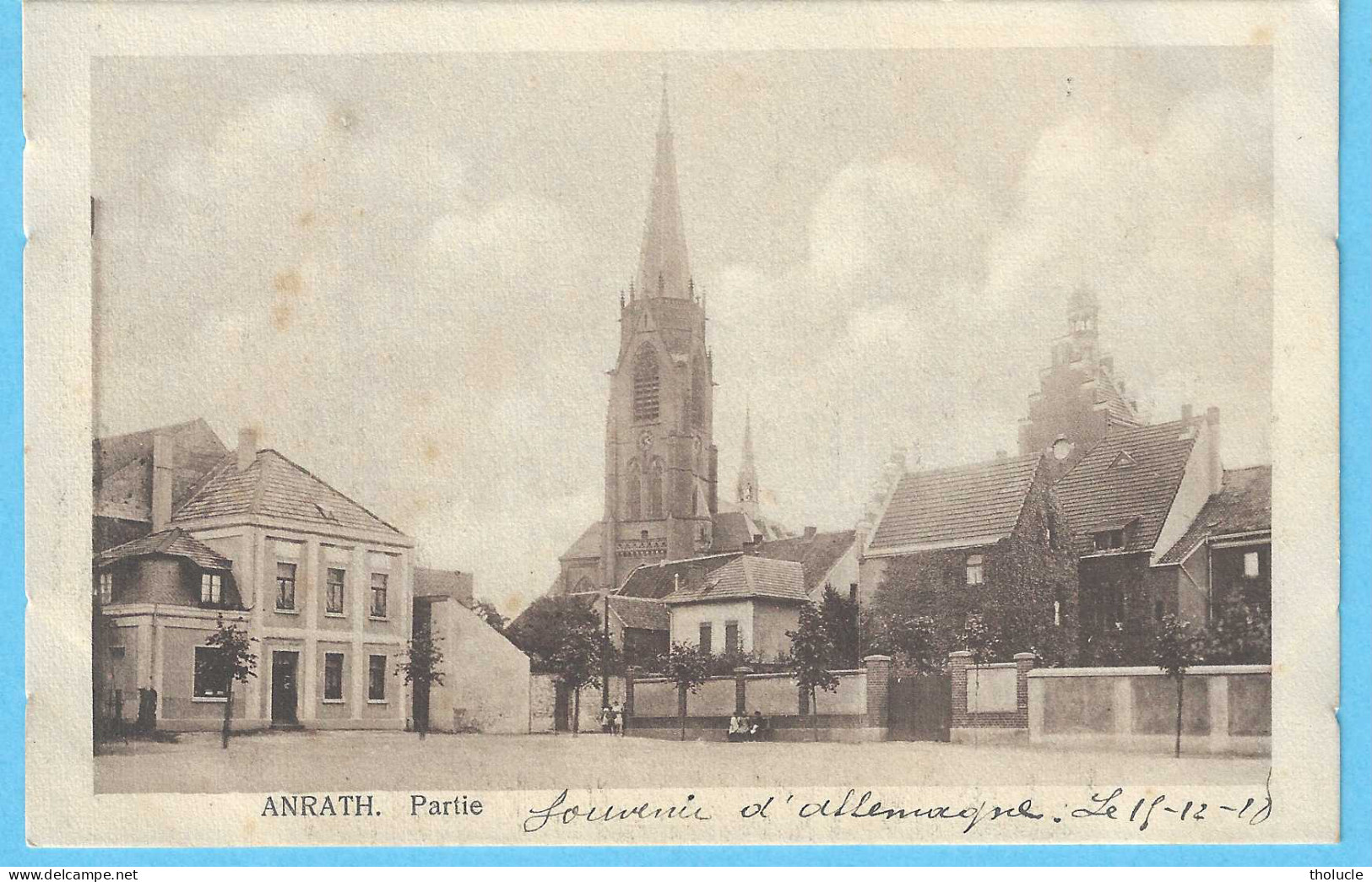 Anrath-Willich-Rhénanie Du N-Westphalie-1918-Partie-Katholische Kirche-Verl.J.Krapohl, München-Gladbach - Willich
