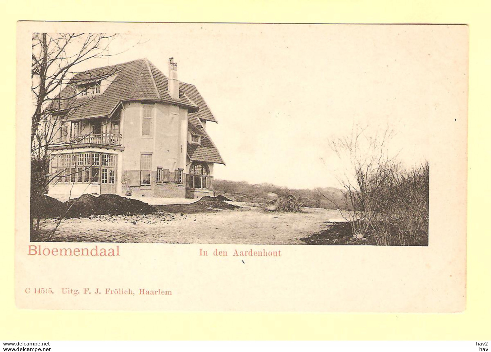 Bloemendaal In Den Aardenhout Circa 1905 RY24837 - Bloemendaal