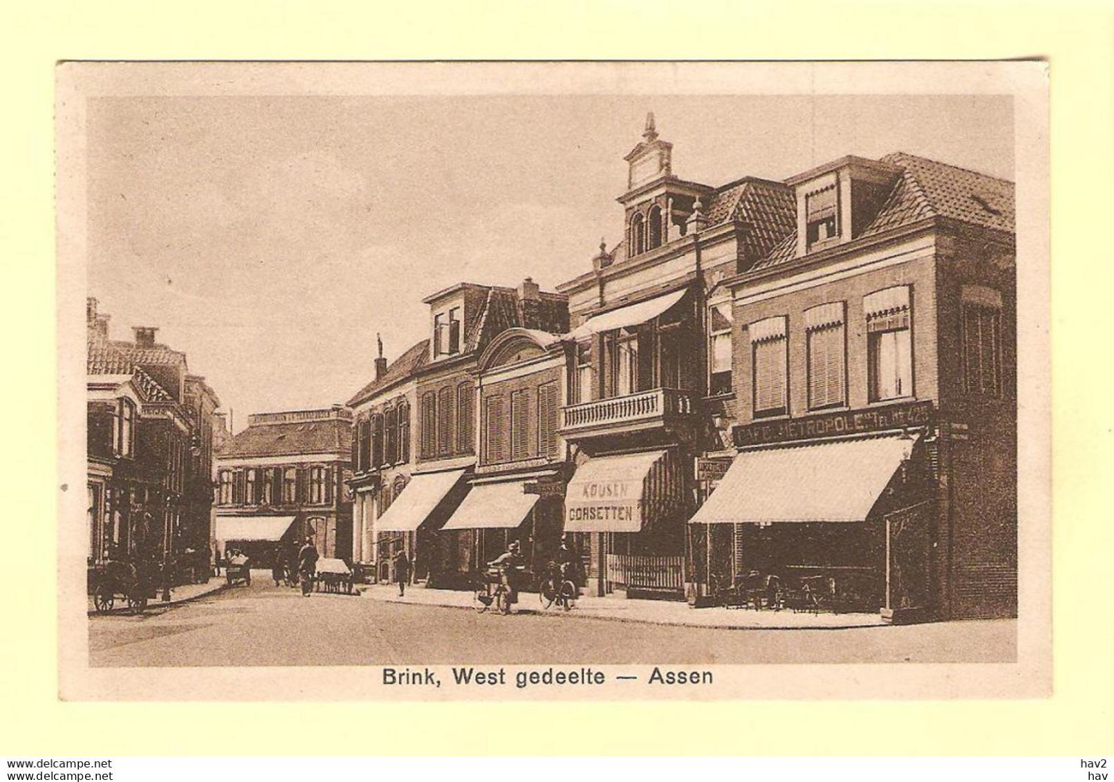 Assen Brink West Gedeelte 1928 RY25663 - Assen