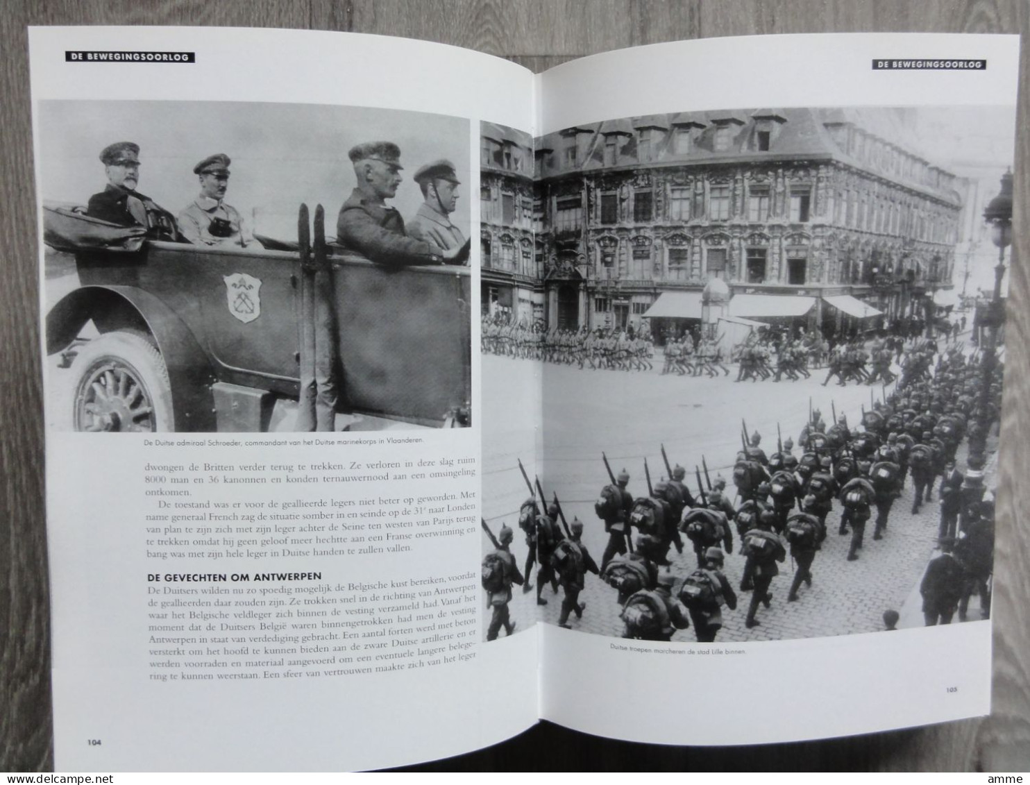 Oorlog 1914-1918  * (Boek)  De Eerste Wereldoorlog In Foto's - Guerra 1914-18