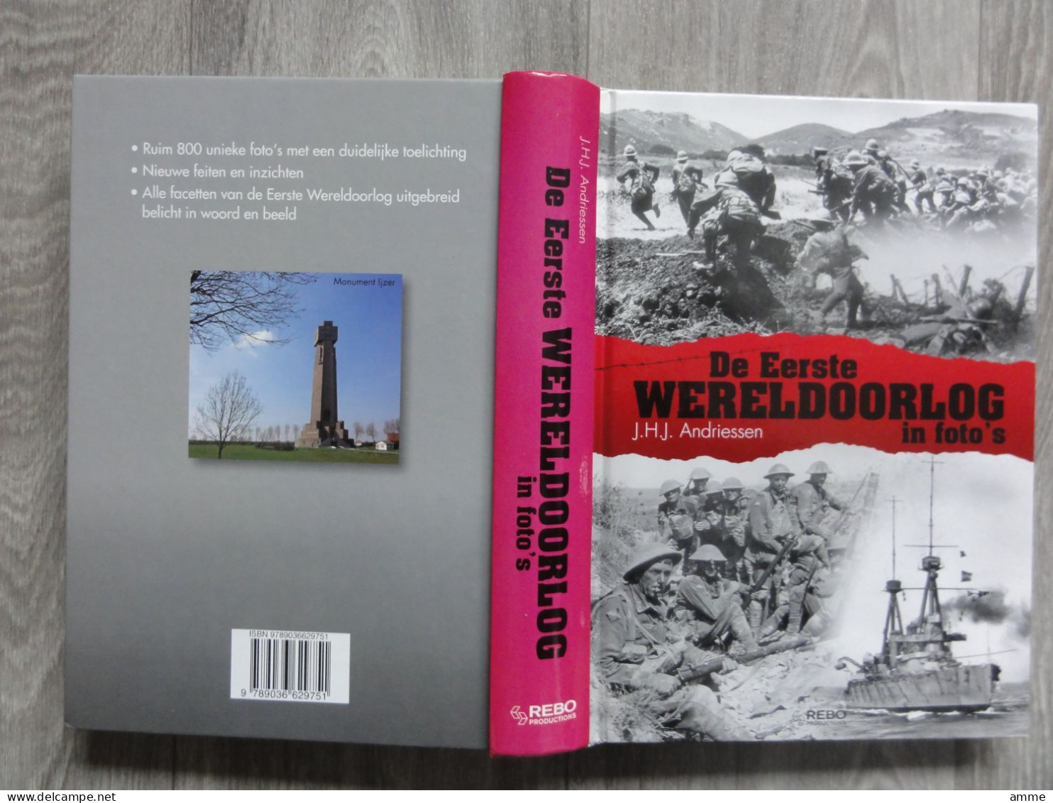 Oorlog 1914-1918  * (Boek)  De Eerste Wereldoorlog In Foto's - Guerre 1914-18