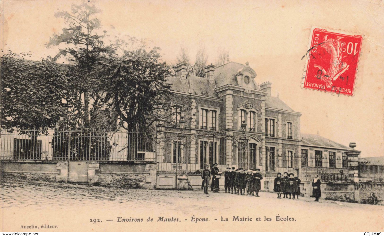 78 - EPONE - S20464 - Environs De Mantes - La Mairie Et Les Ecoles - Epone