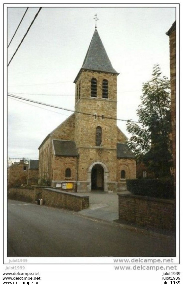 SART - BERNARD ..-- 2 Photos Format Carte Postale .   Paysage + L ' Eglise . - Assesse