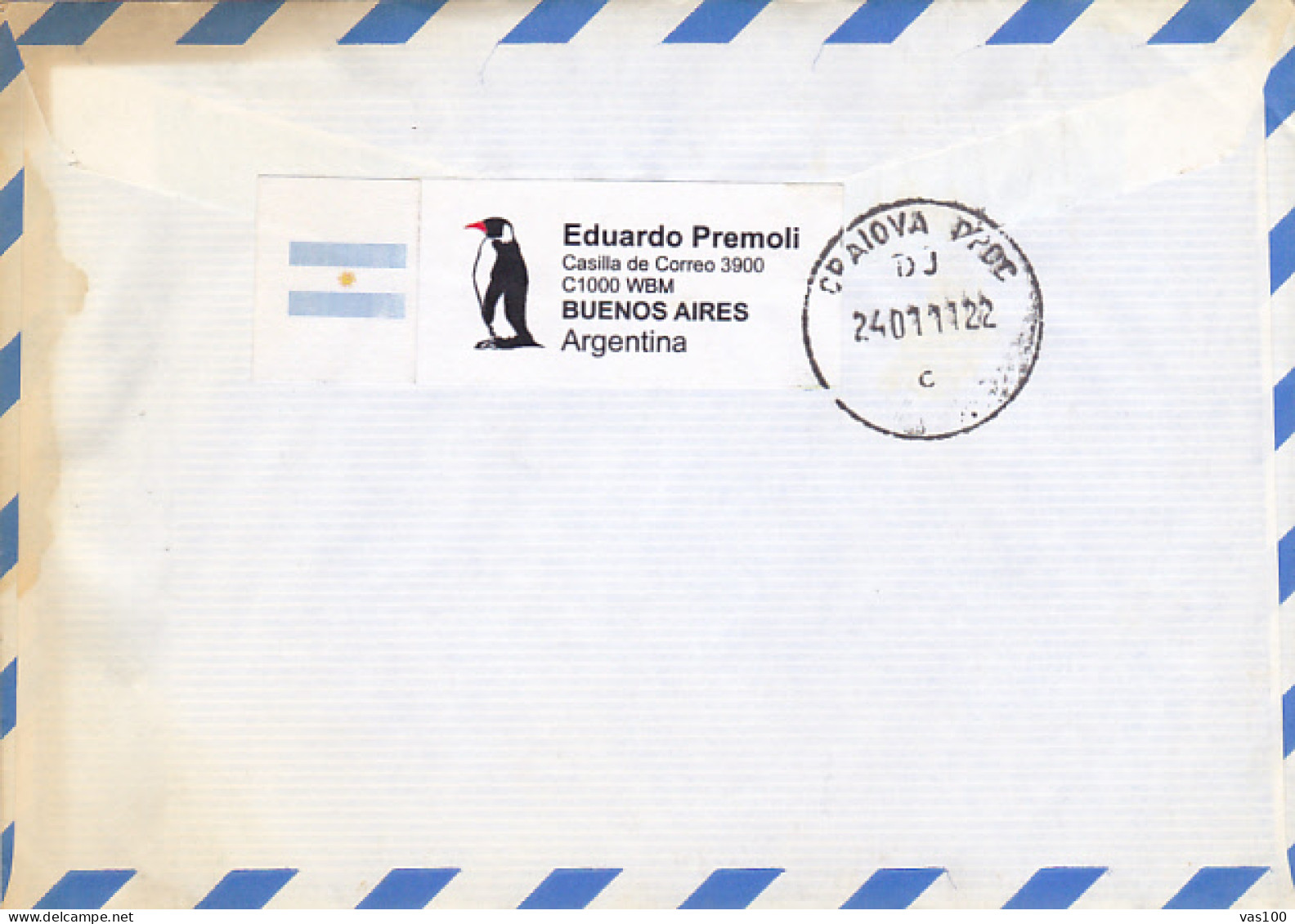 SHIP, SAILING VESSEL, LIGHTHOUSE, STAMPS ON COVER, 2011, ARGENTINA - Cartas & Documentos