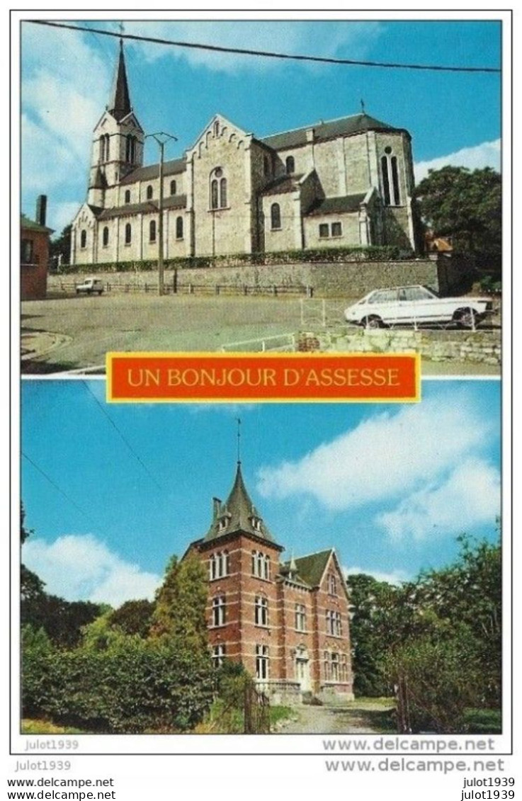 ASSESSE ..--  Eglise Et Château . - Assesse