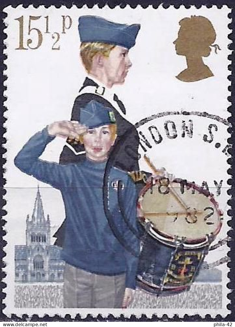 Great Britain 1982 - Mi 910 - YT 1039 ( Scouting - Boy's Brigade ) - Used Stamps