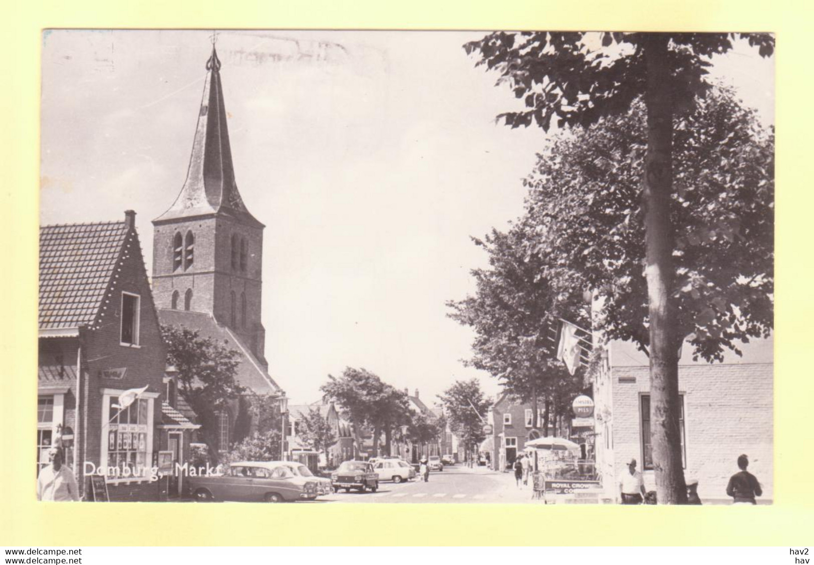 Domburg Markt En Kerk RY21302 - Domburg