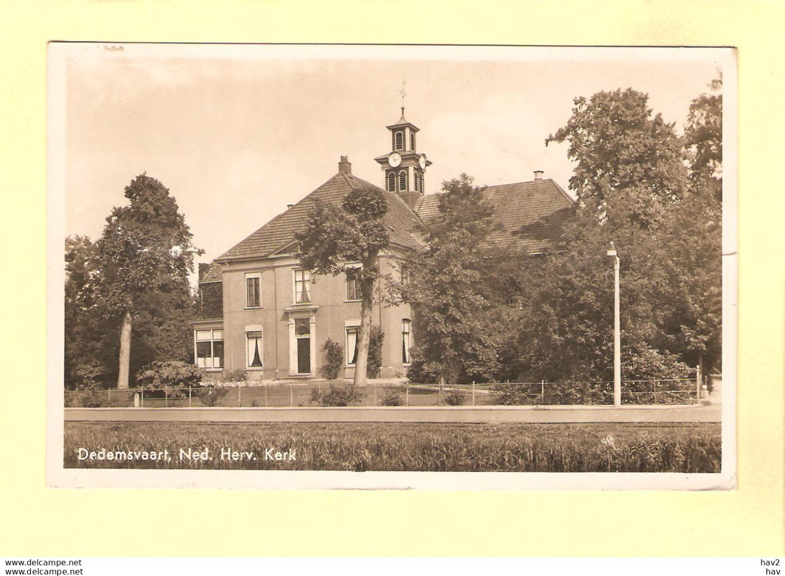 Dedemsvaart Ned. Hervormde Kerk 1953 RY26913 - Dedemsvaart