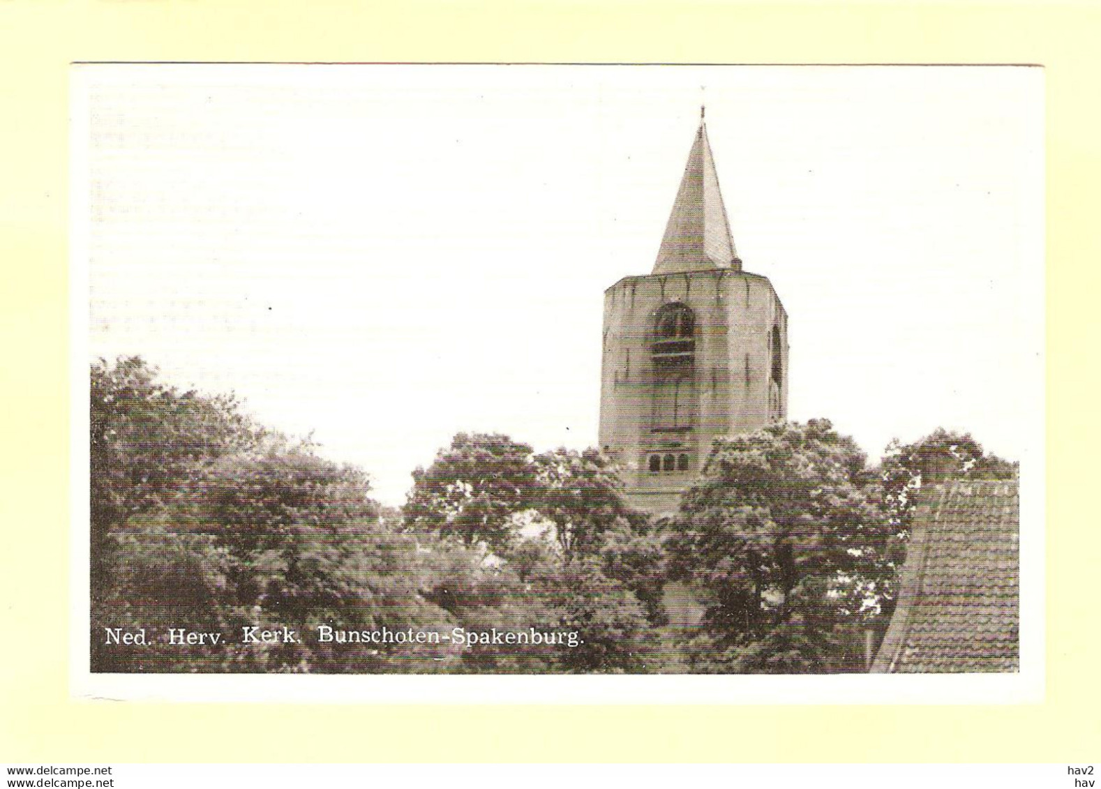 Bunschoten Spakenburg N.H. Kerk  RY24445 - Spakenburg