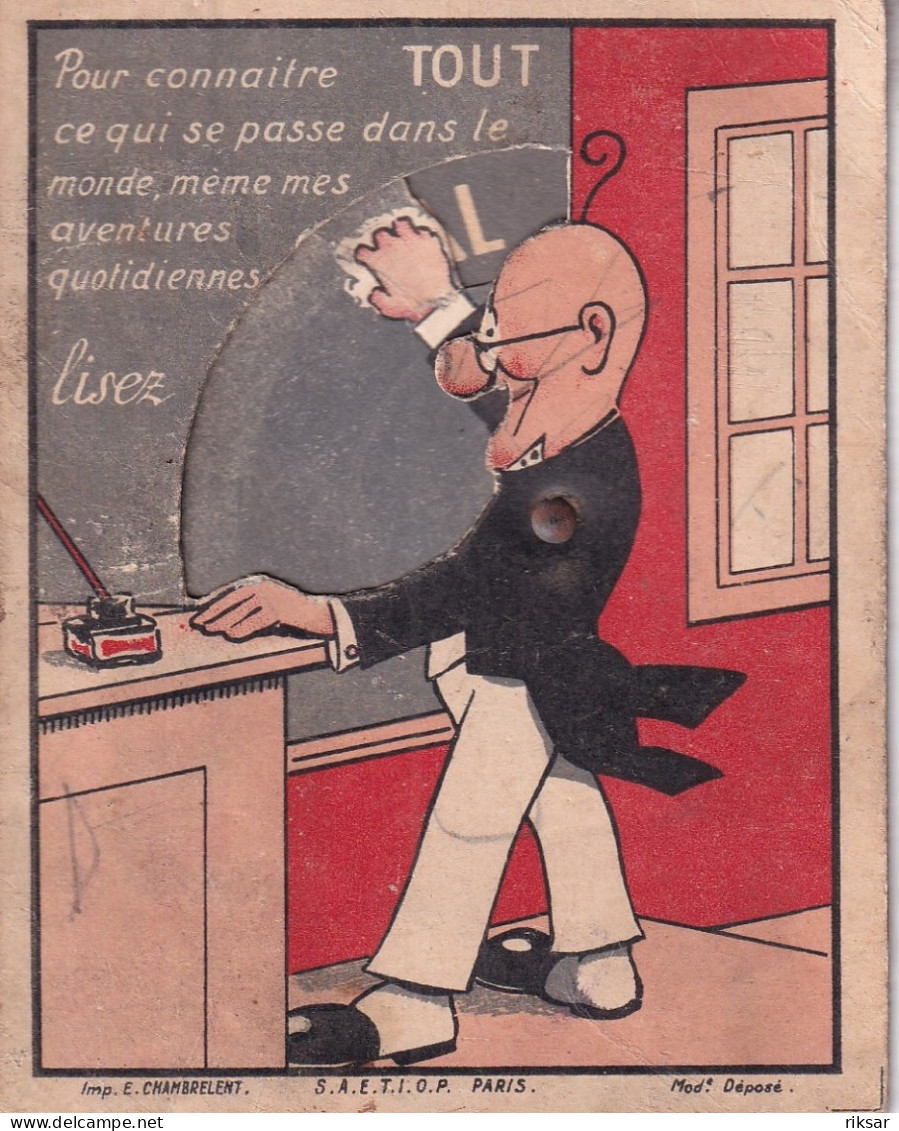 CALENDRIER(1937) LE JOURNAL(SYSTEME) - Petit Format : 1921-40