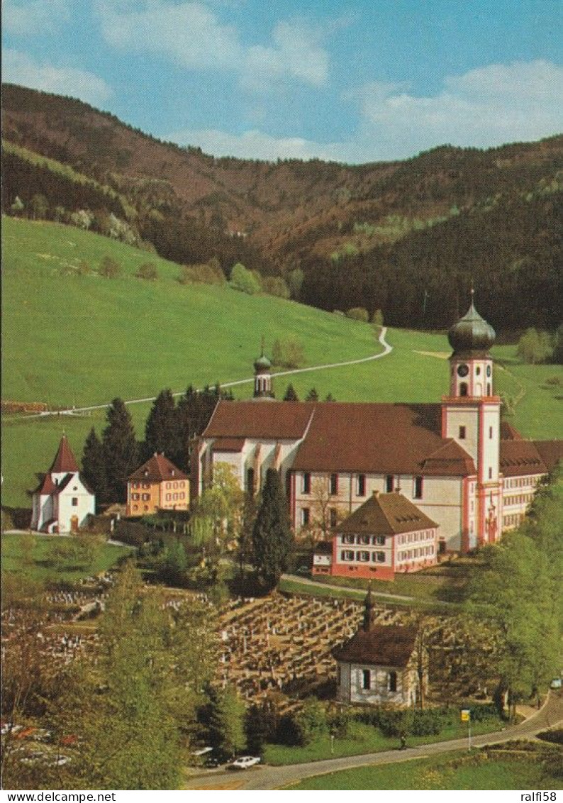 1 AK Germany / B-W * Pfarrkirche St. Trudpert In Münstertal - Ein Ehemaliges Benediktinerkloster Im Südschwarzwald * - Muenstertal