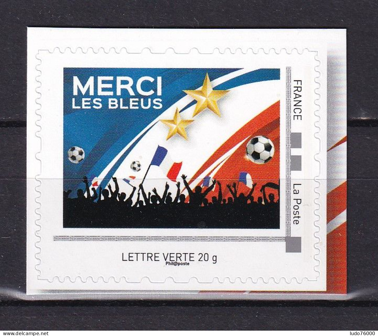 D 635 / PERSONNALISE / COLLECTOR MERCI LES BLEUS NEUF** - Ungebraucht