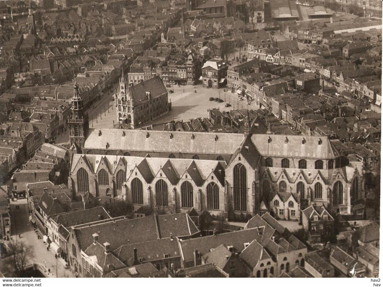 Gouda Herdenking 400 Jaar Sint Janskerk Foto KE243 - Gouda