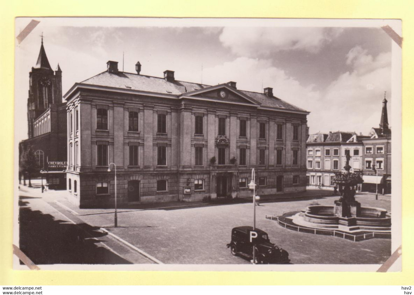 Gorinchem Markt, Stadhuis 1942 RY19483 - Gorinchem