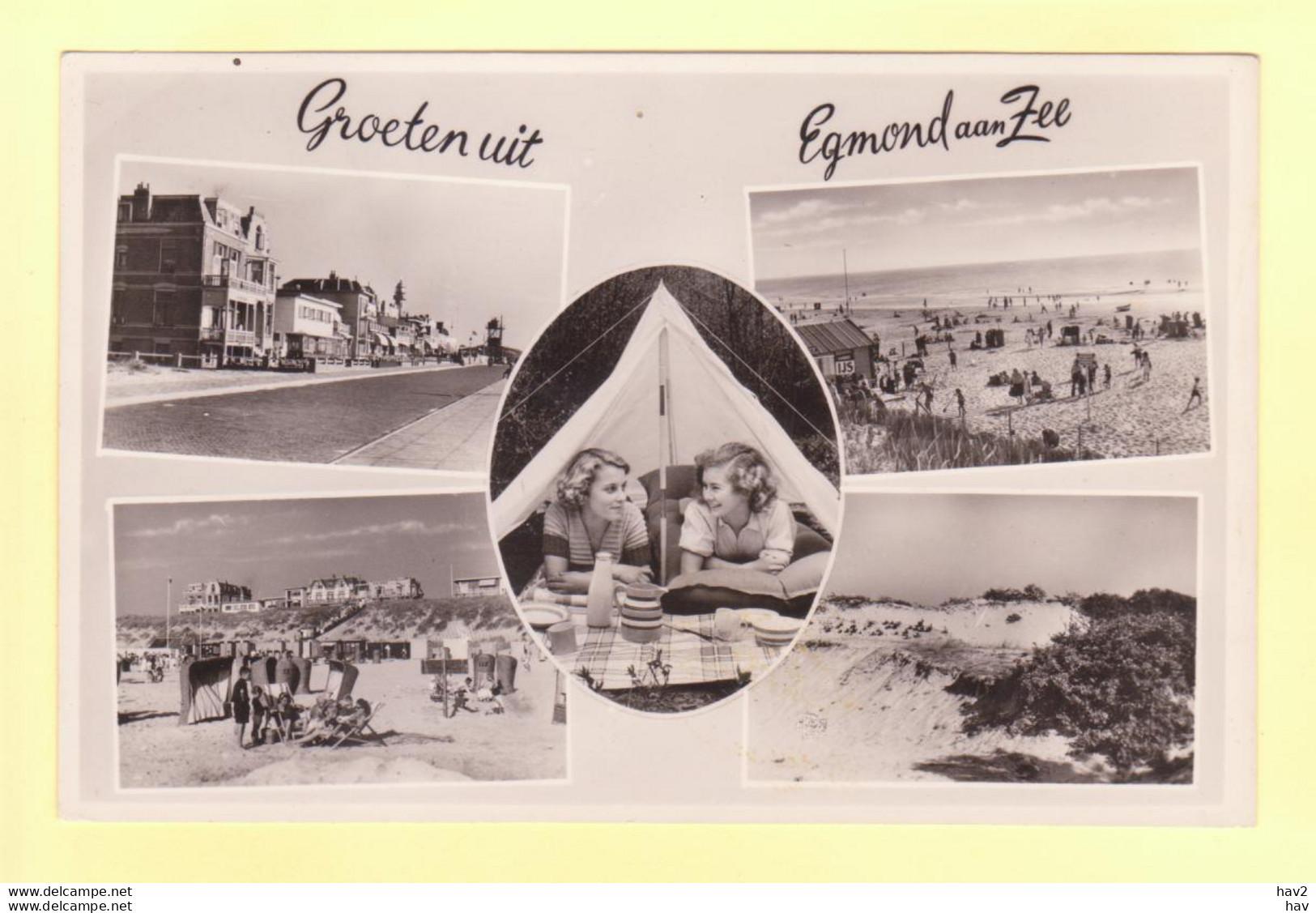 Egmond Aan Zee 5-luik 1954 RY21296 - Egmond Aan Zee