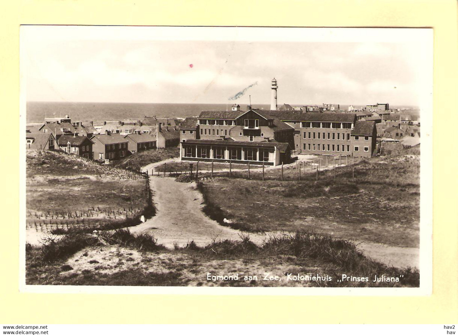 Egmond A/ Zee Koloniehuis Prinses Juliana RY 26657 - Egmond Aan Zee