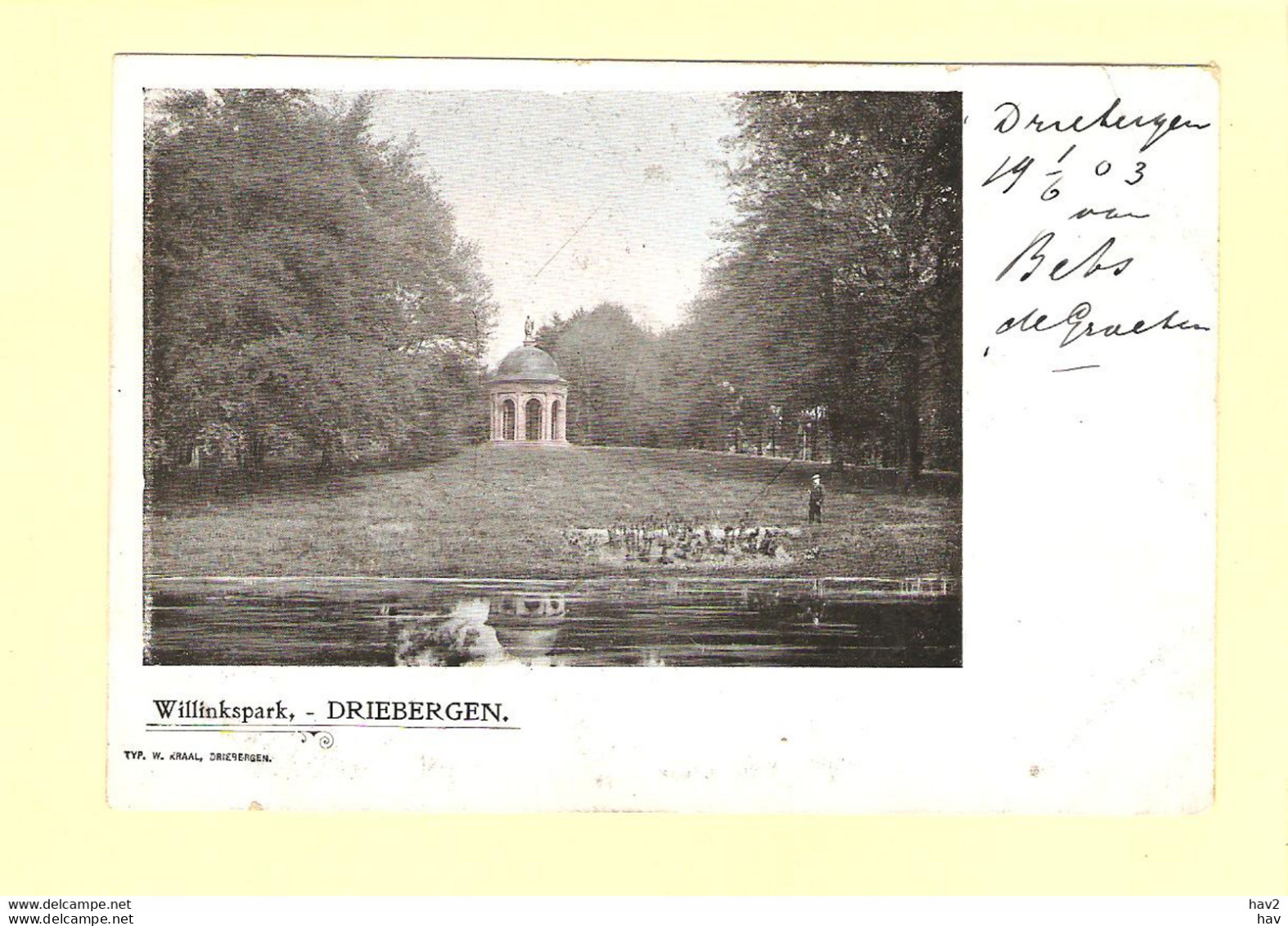 Driebergen Willinkspark 1903 RY22989 - Driebergen – Rijsenburg