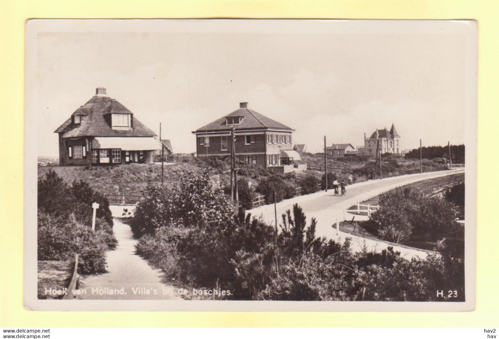 Hoek Van Holland Villa's Boschjes 1936 RY20532 - Hoek Van Holland