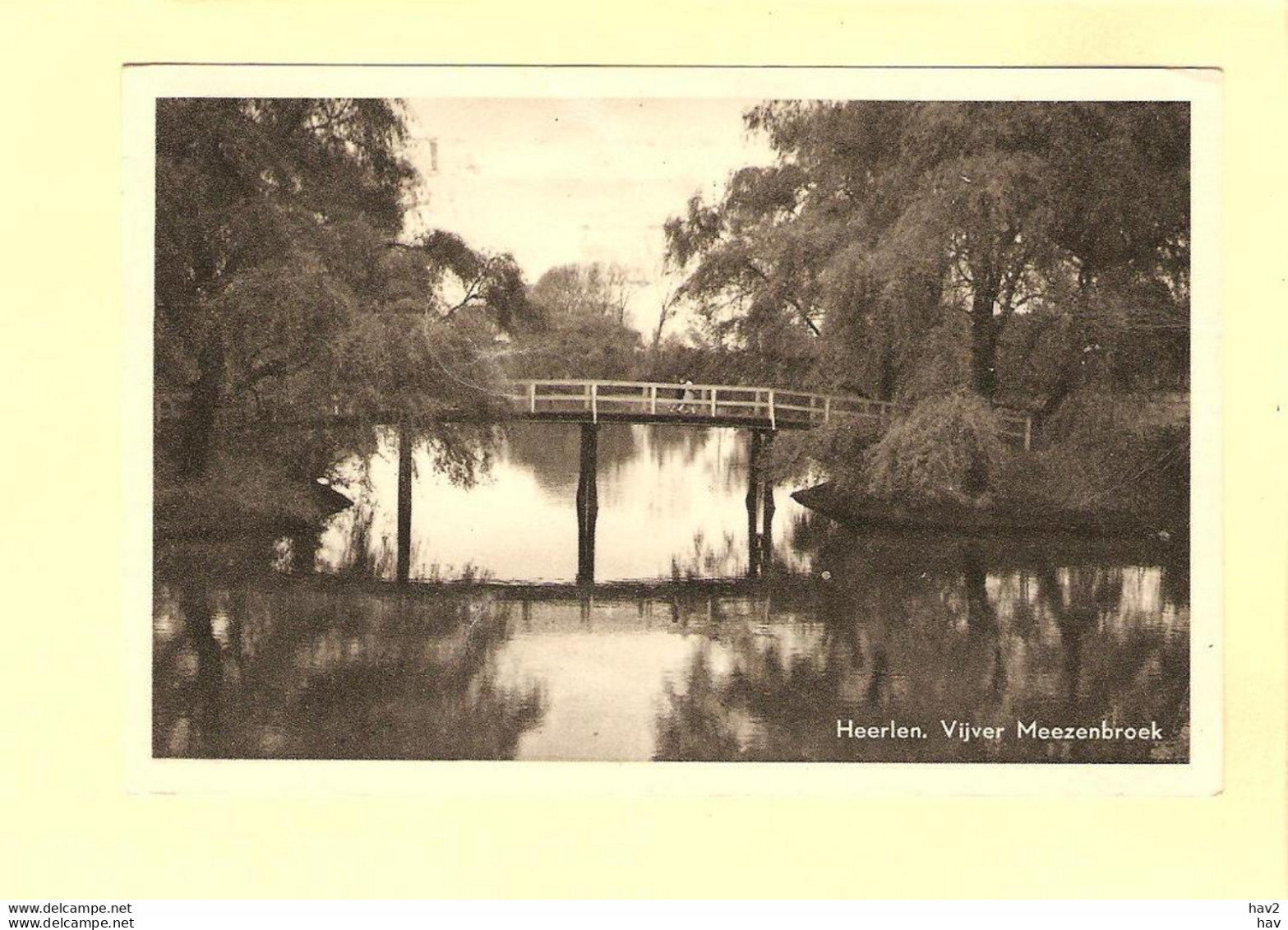 Heerlen Vijver Meezenbroek 1954 RY25299 - Heerlen