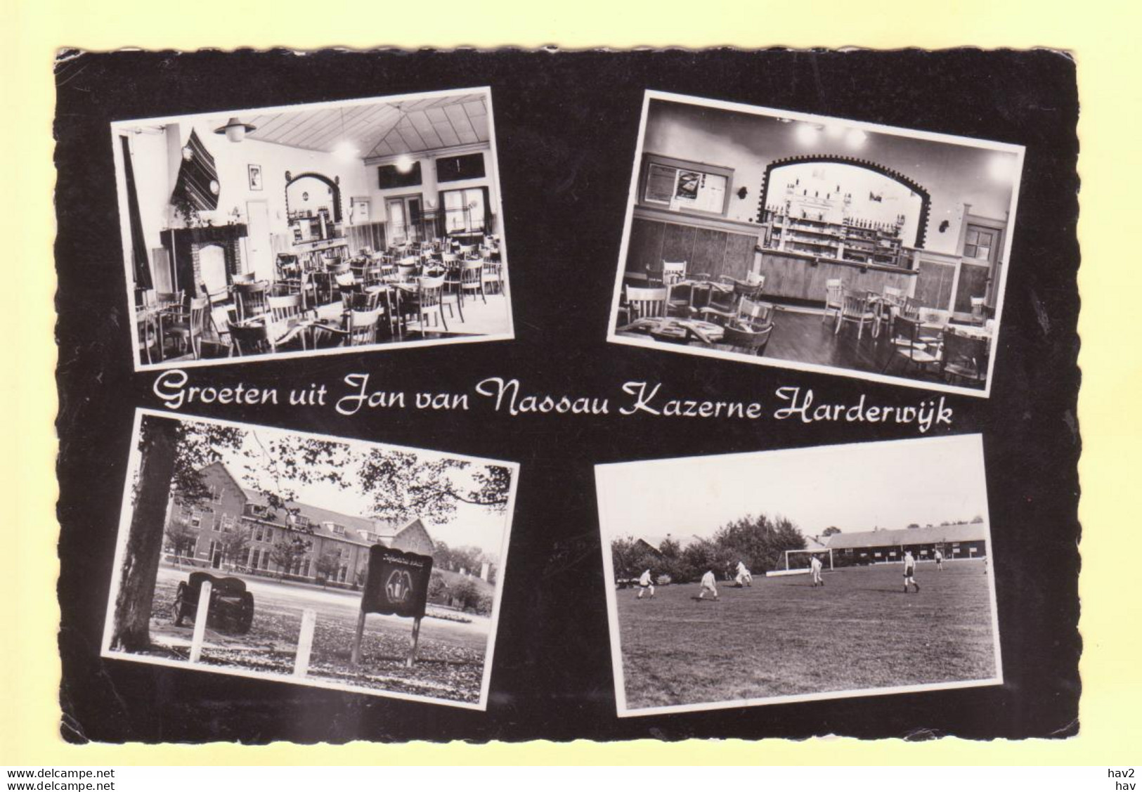 Harderwijk Jan Van Nassau Kazerne 4-luik RY21245 - Harderwijk