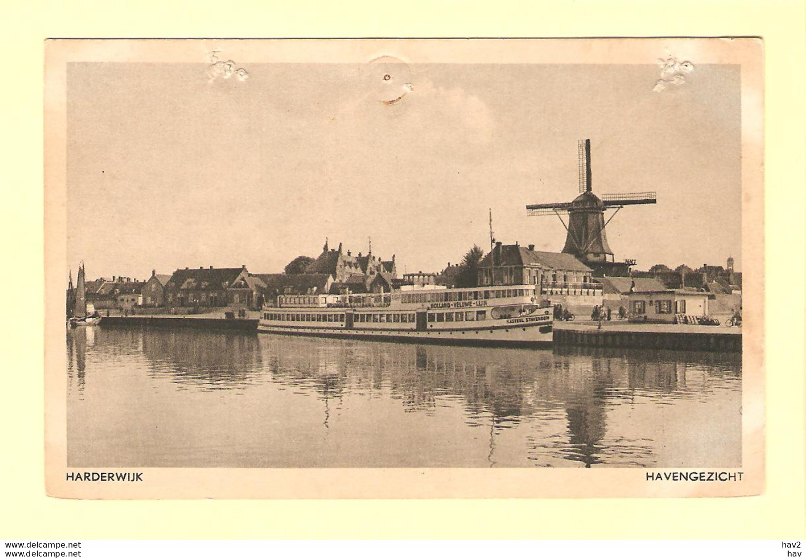 Harderwijk Havengezicht Met Molen RY22206 - Harderwijk