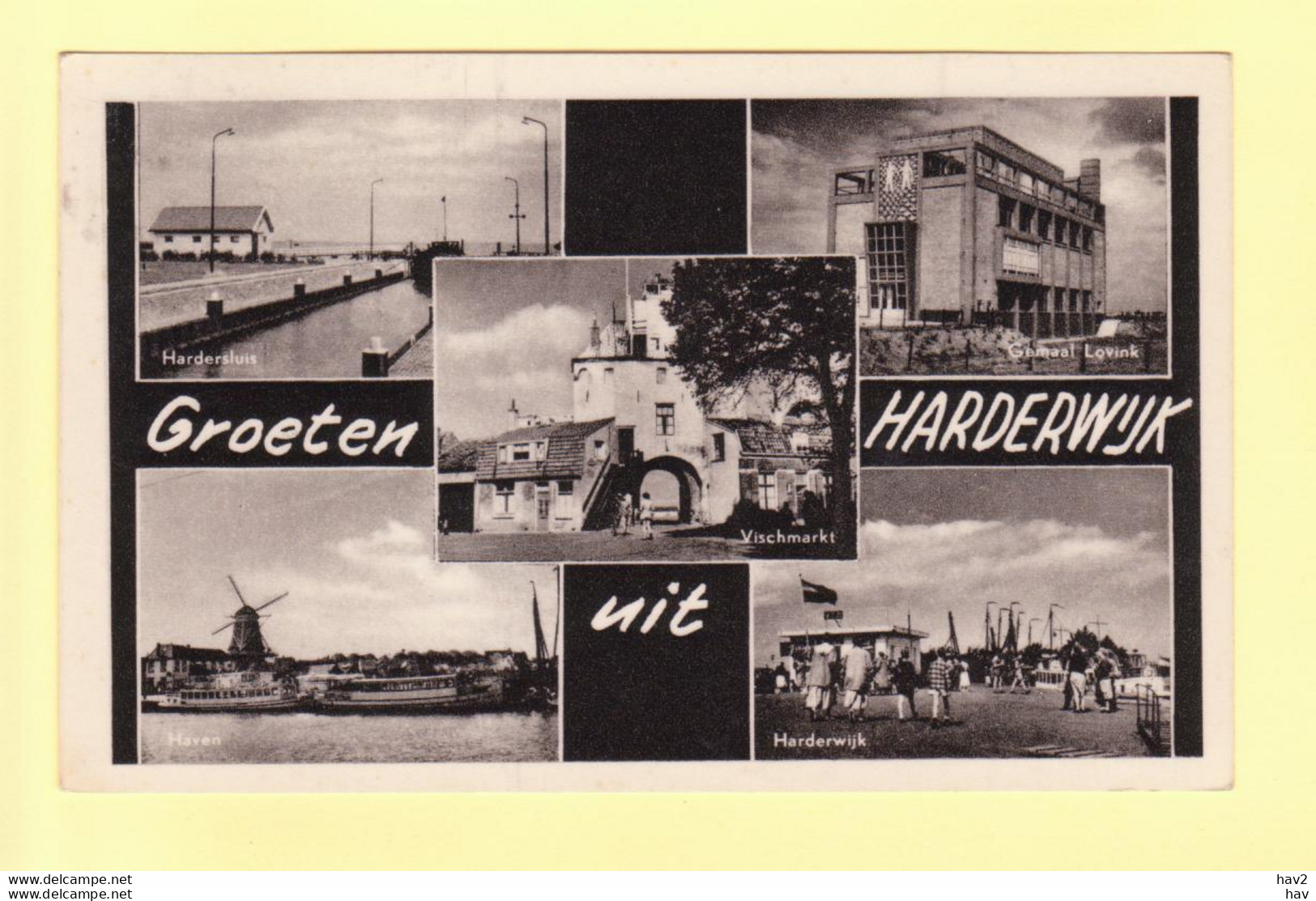 Harderwijk 5-luik 1958 RY21214 - Harderwijk