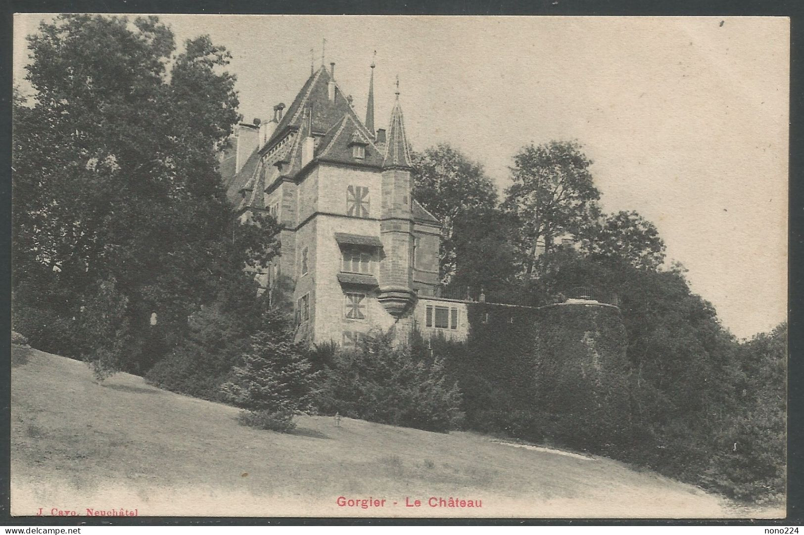 Carte P ( Gorgier / Le Château ) - Gorgier