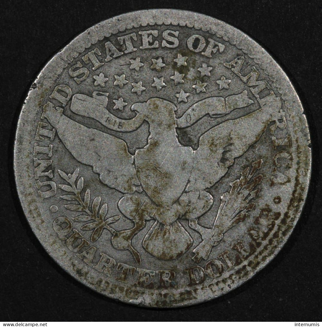 Etats-Unis / USA, Barber, Quarter Dollar, 1915, Argent (Silver), KM#114 - 1892-1916: Barber