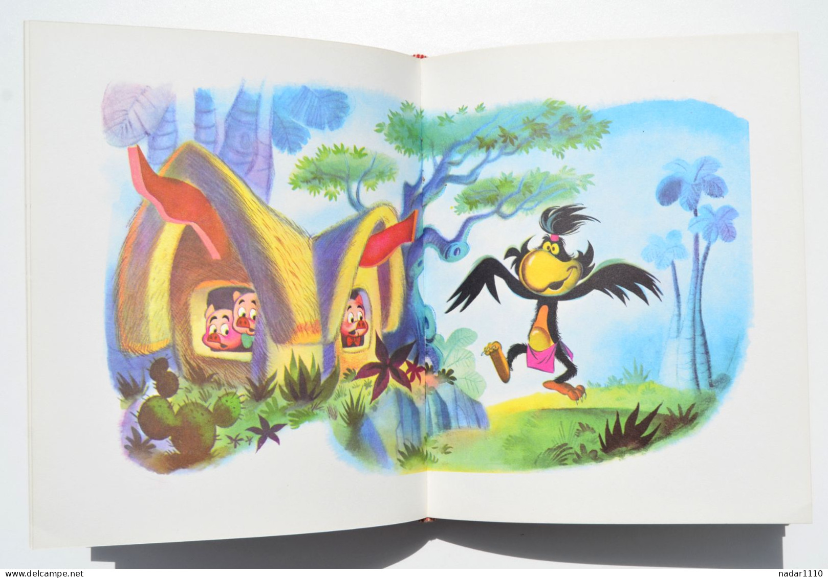 Enfantina : Walt Disney - Les Quatre Flibustiers - Hachette, 1963 / Mickey, Donald, Dingo, Goofy, Trois Petits Cochons