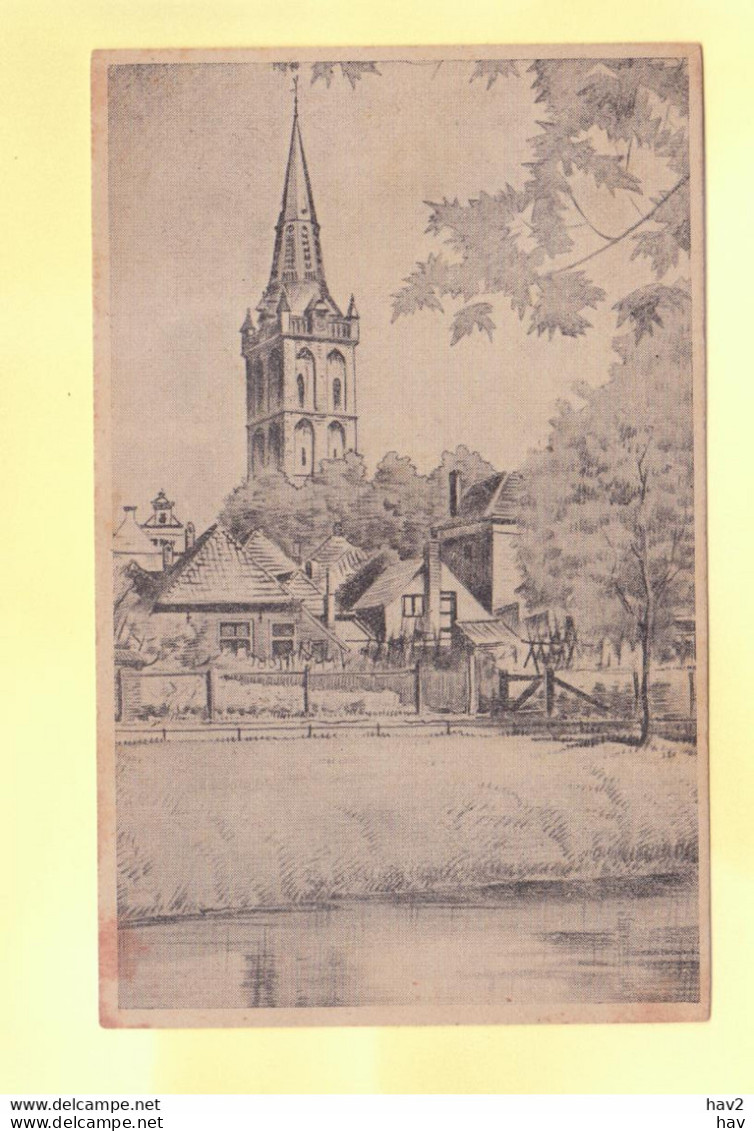 Lochem Tekening Dorpsgezicht RY19509 - Lochem