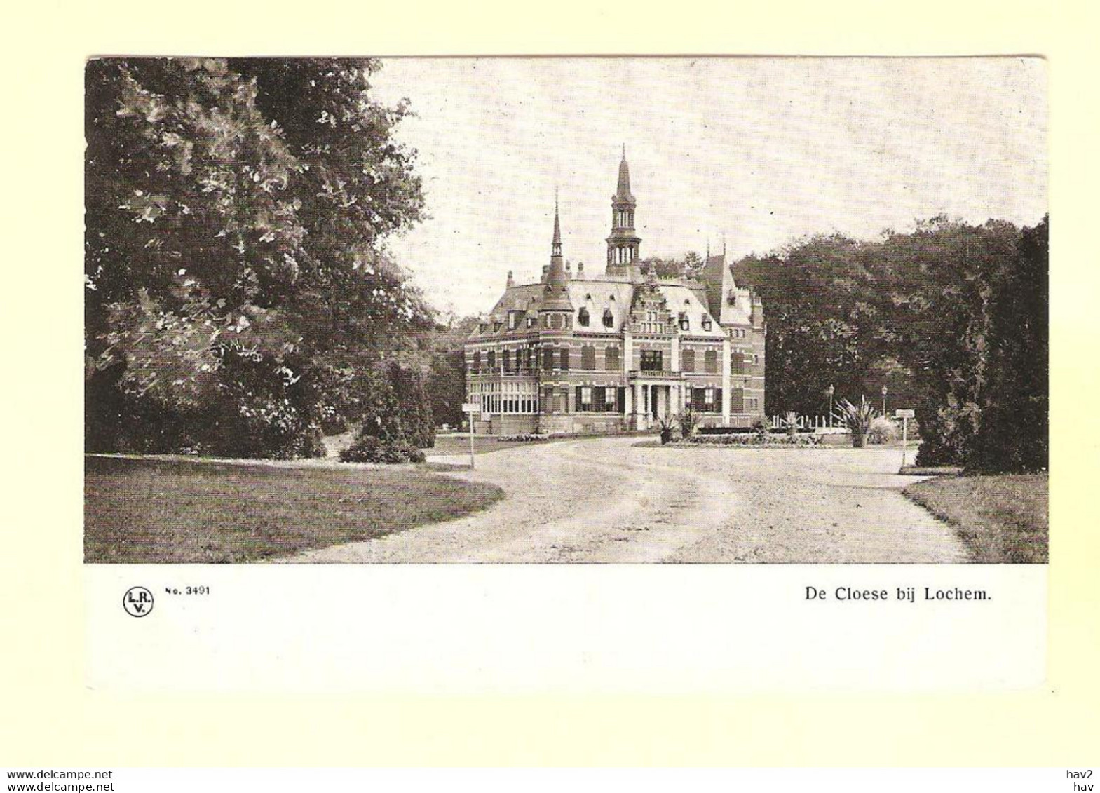 Lochem Kasteel De Cloese 1910 RY23251 - Lochem