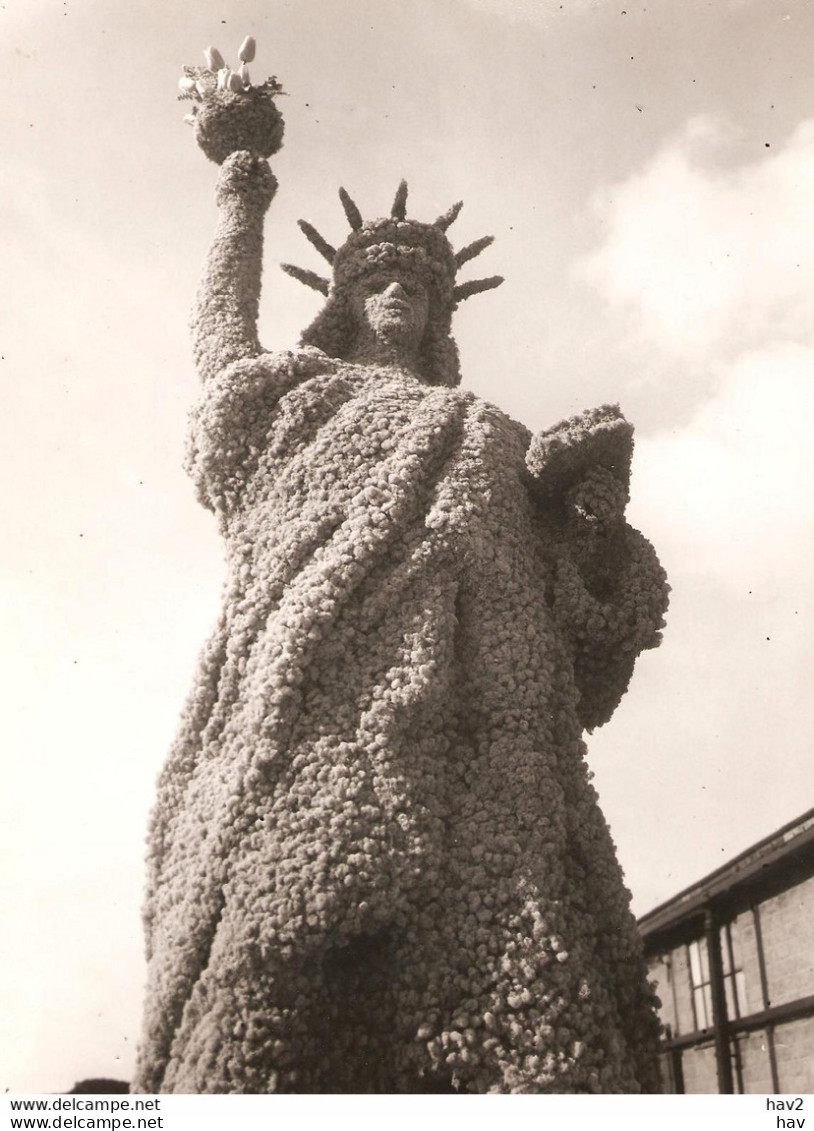 Lisse Bloemencorso Vrijheidsbeeld 1953 KE324 - Lisse