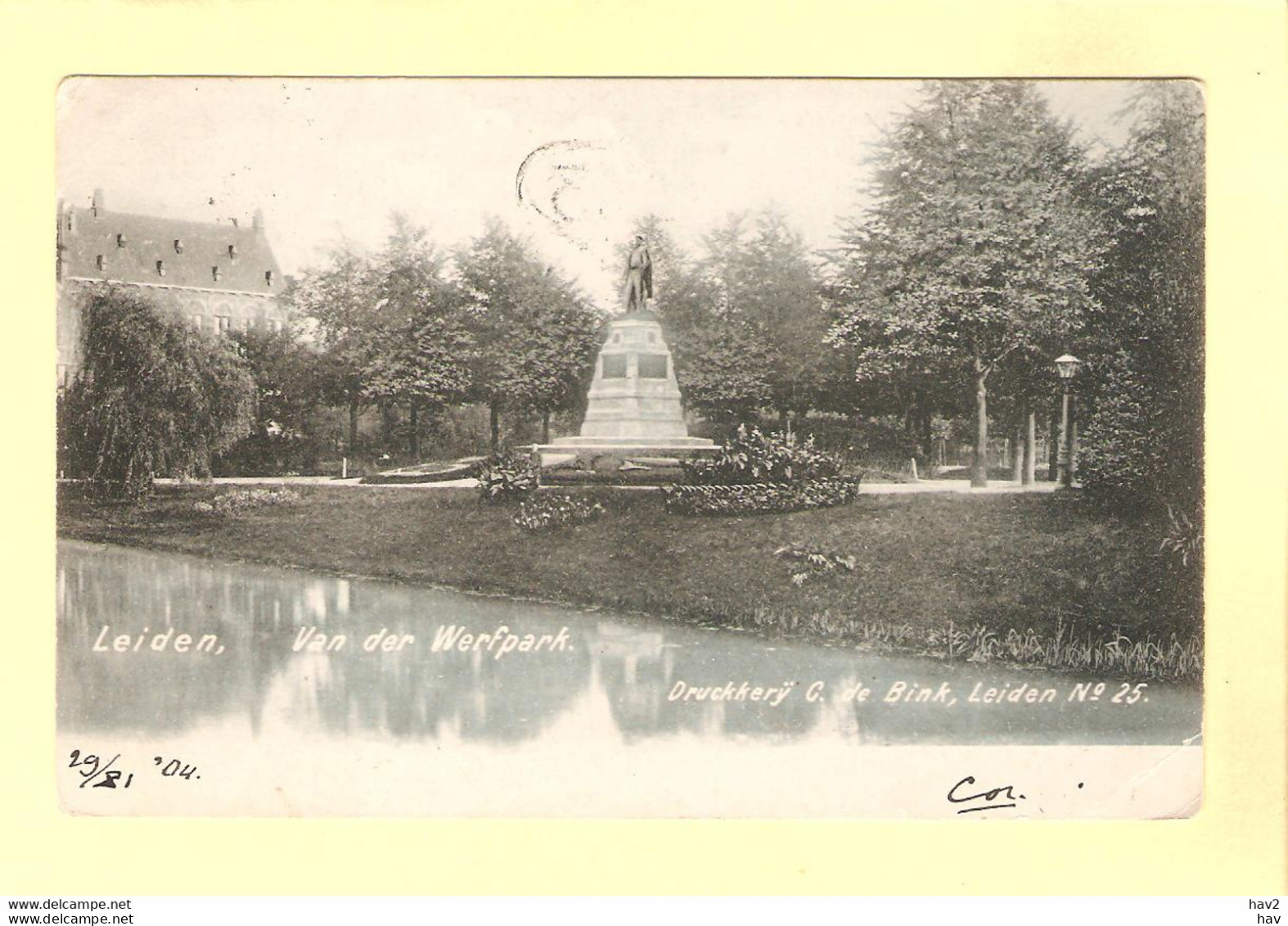 Leiden Van Der Werffpark 1904  RY26619 - Leiden