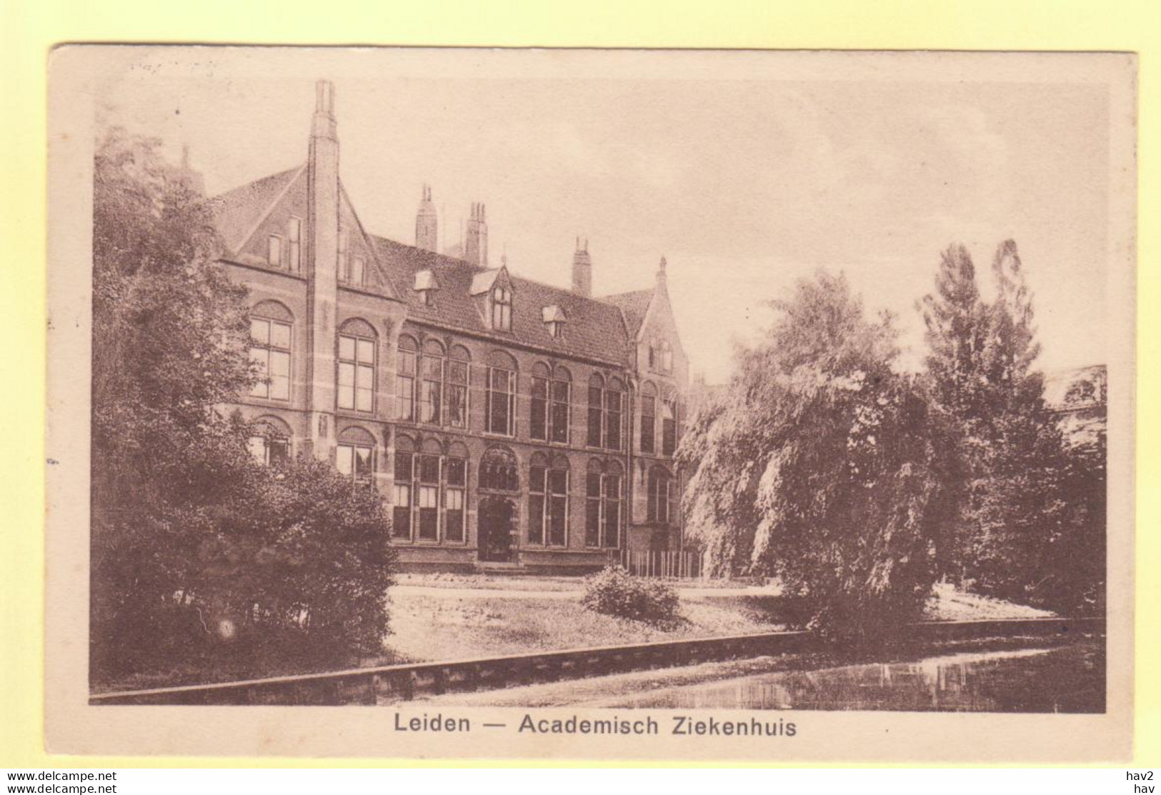 Leiden Academisch Ziekenhuis 1927  RY19529 - Leiden