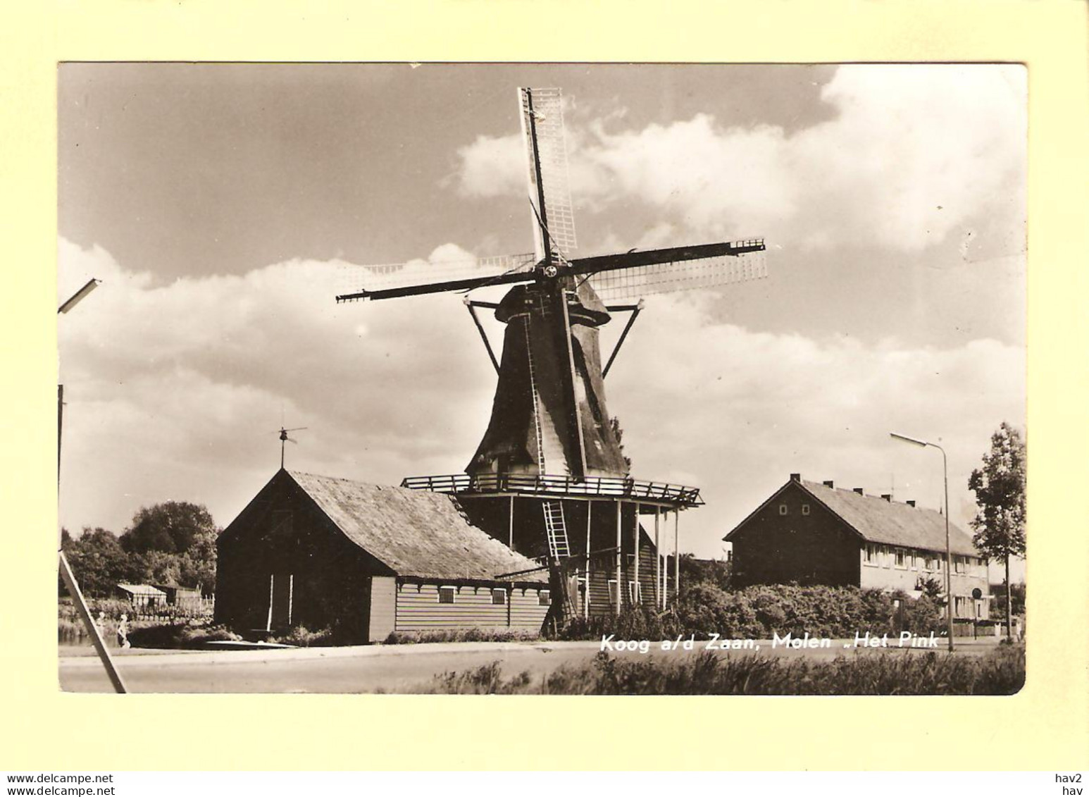 Koog Aan De Zaan Molen Het Pink RY 26655 - Zaanstreek