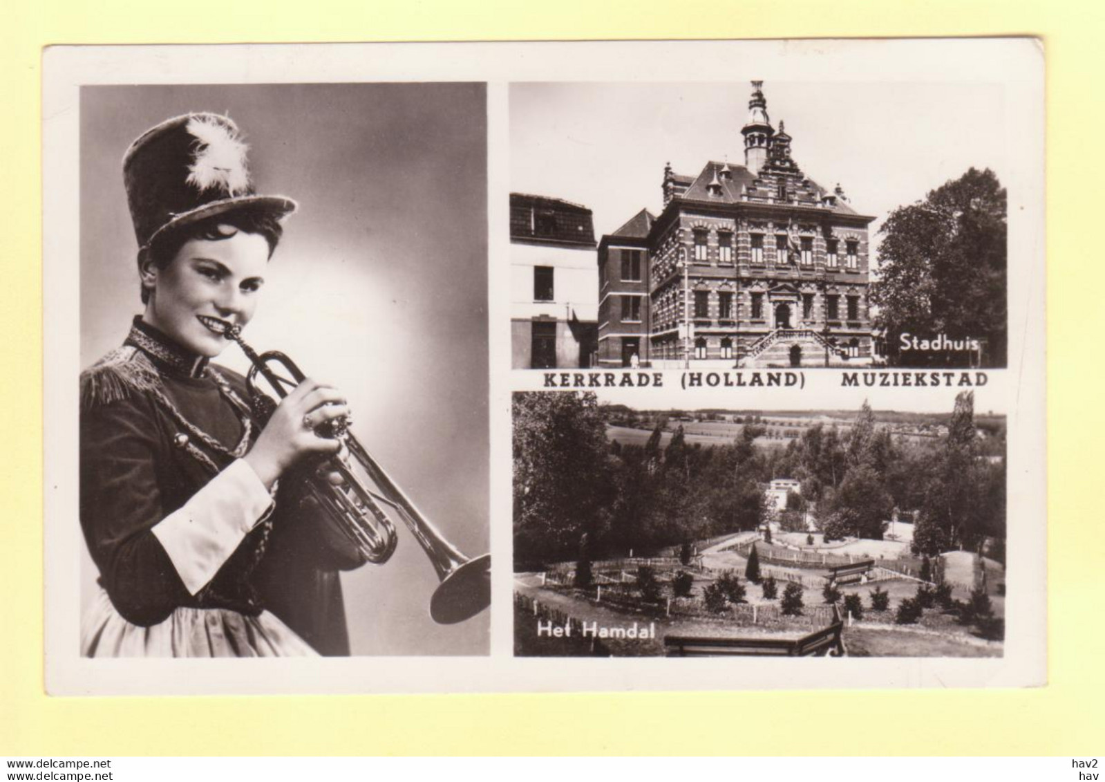 Kerkrade Muziekstad 3-luik 1955 RY21465 - Kerkrade