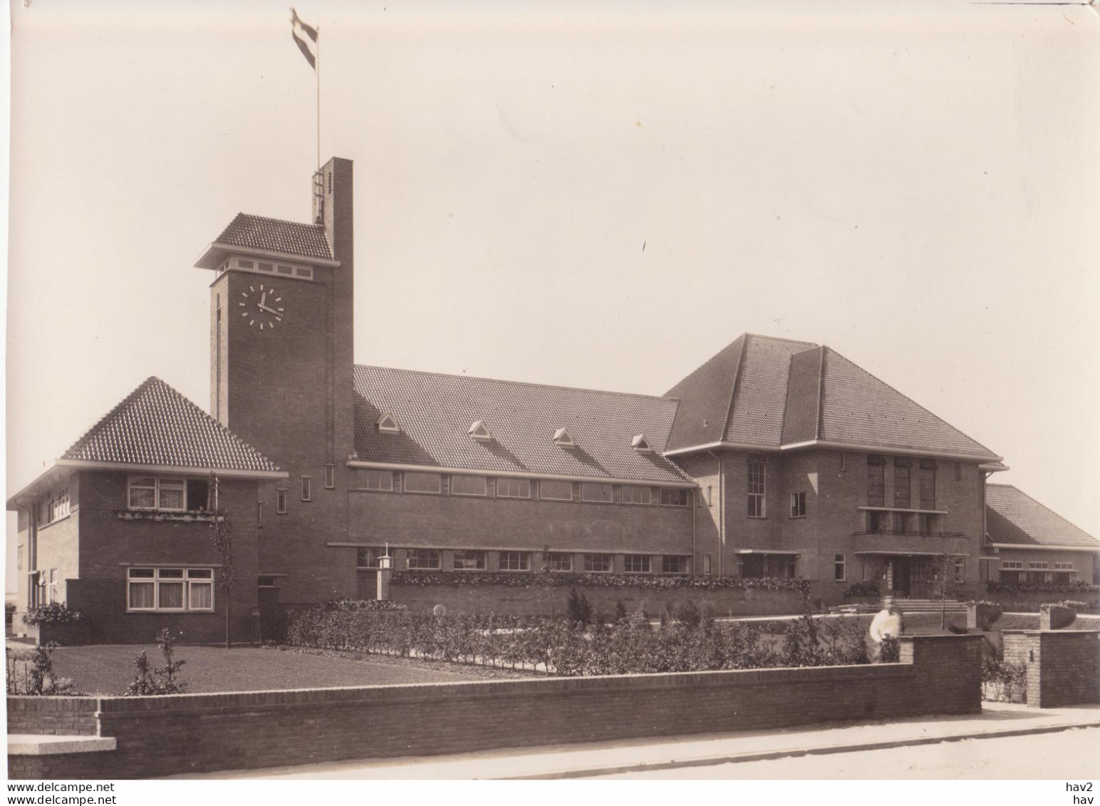 Katwijk Foto Prinses Juliana Opent Het Nieuwe Stadhuis 1932 KE220 - Katwijk (aan Zee)