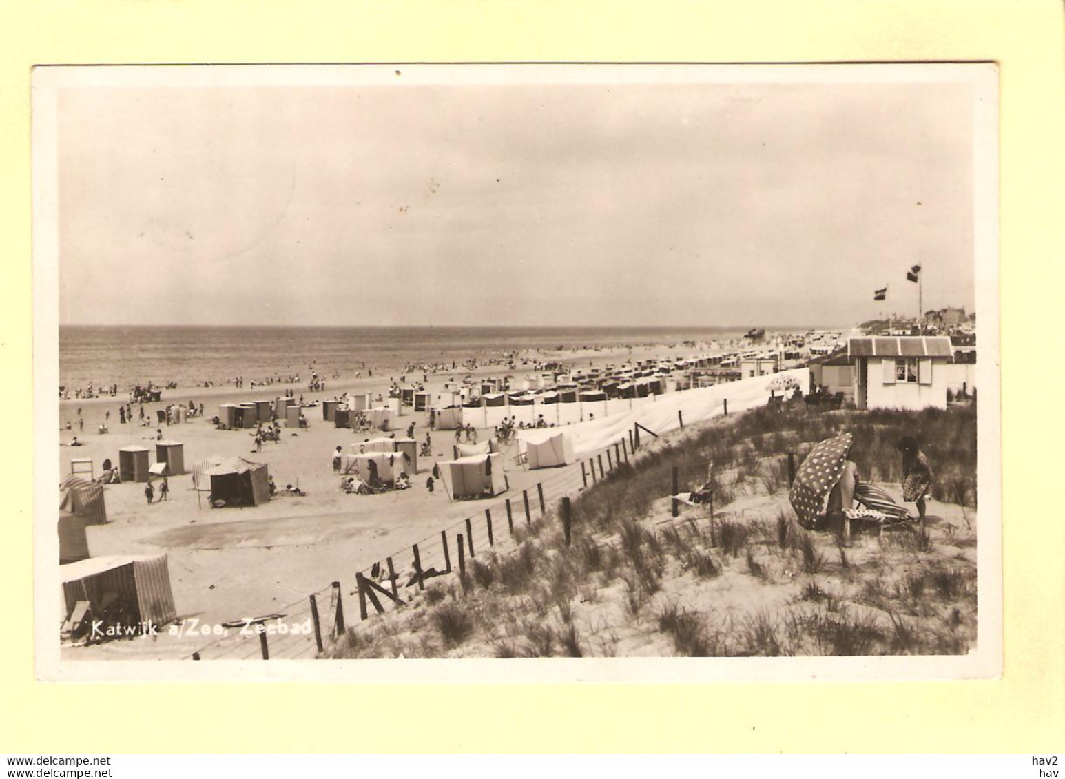 Katwijk Aan Zee  Zeebad 1951 RY26685 - Katwijk (aan Zee)