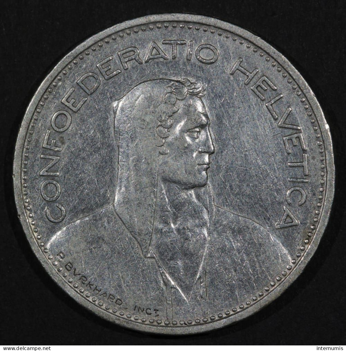 Suisse / Switzerland, , 5 Francs, 1931, B, Argent (Silver), TTB (EF), KM#40, HMZ-2 #1200 - Autres & Non Classés