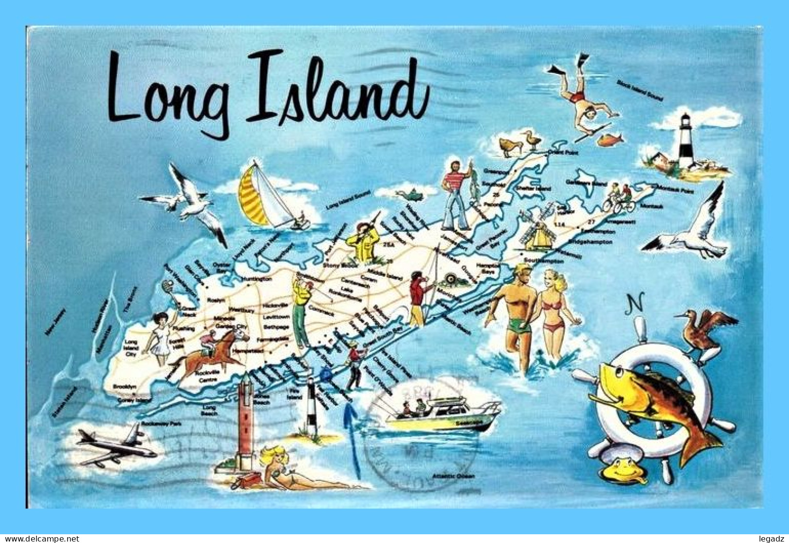 CPM - Long Island (USA - New York NY) - Vacation Paradise - Long Island