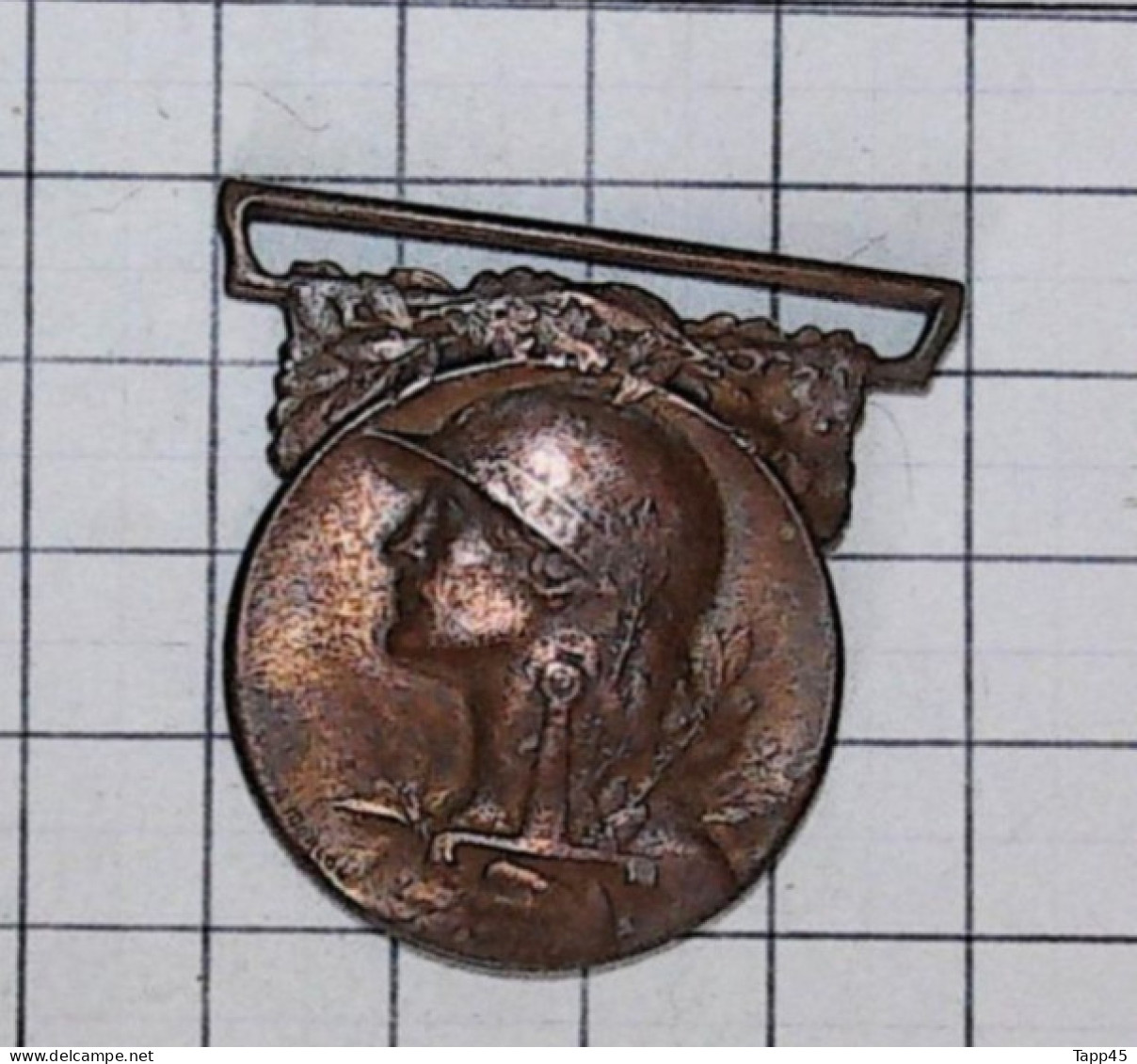 T 3/ PL 6) 5 >Médailles & Décorations > France >La Grande Guerre Pour La Civilisation 1914 1918  (en Cuivre) - Francia