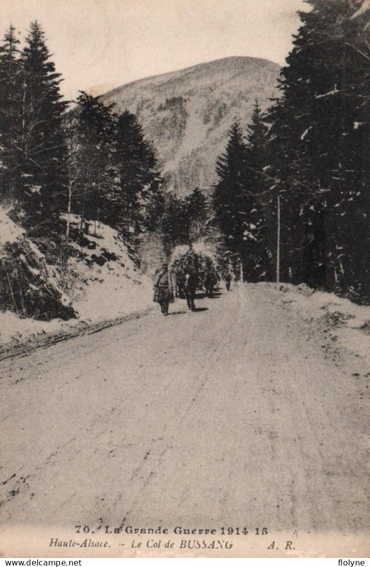 Bussang - Route Et Col De Bussang - Attelage - Guerre 1914 1915 Ww1 - Bussang