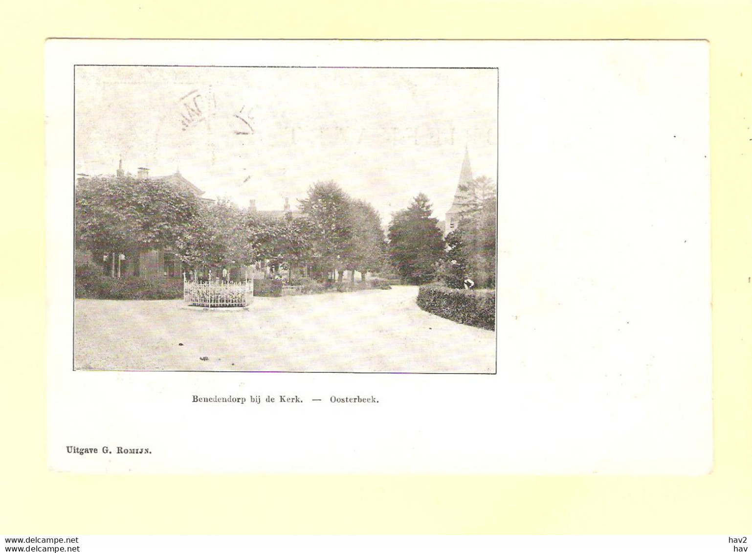 Oosterbeek  Benedendorp Bij Kerk 1911 RY24743 - Oosterbeek