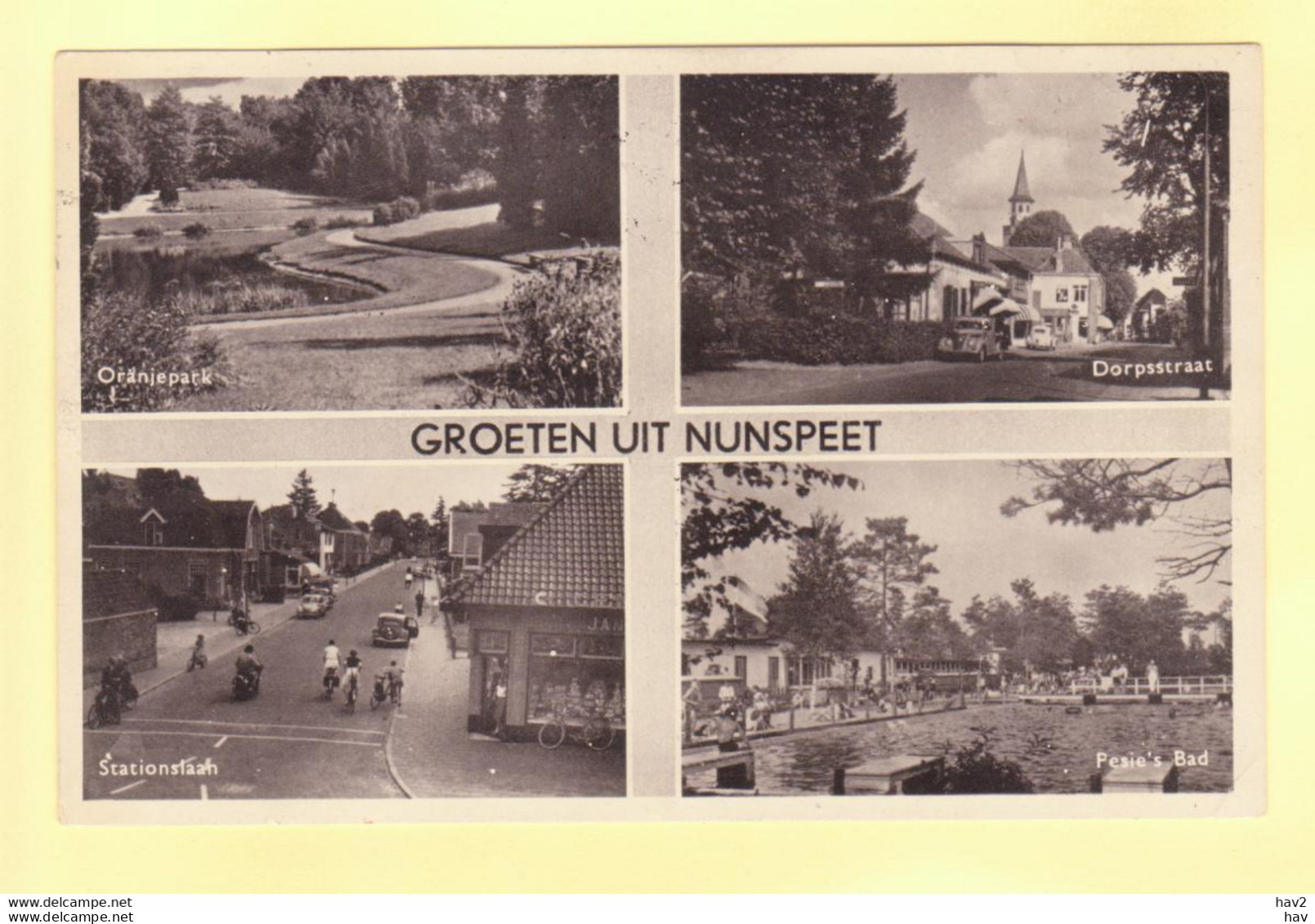 Nunspeet 4-luik 1956 RY21510 - Nunspeet