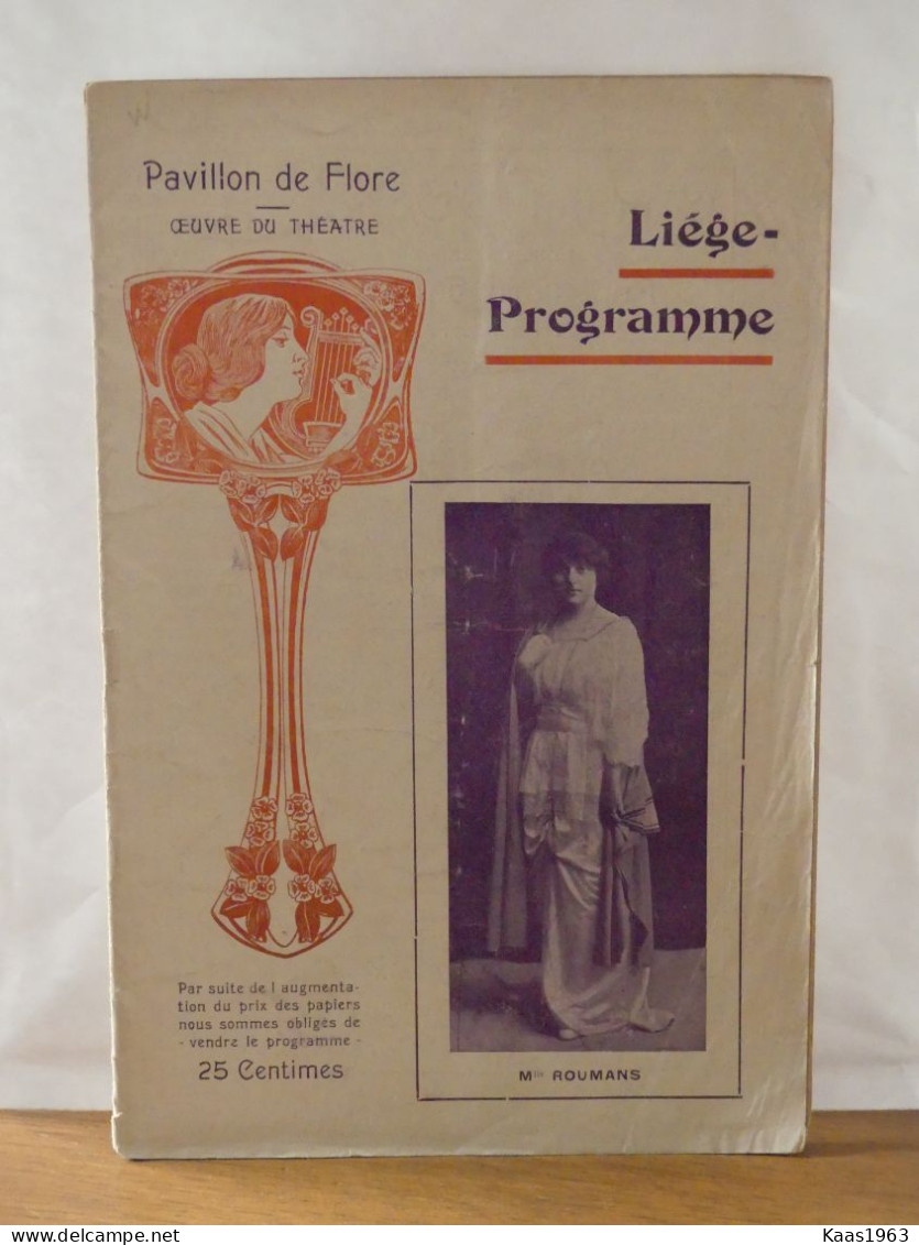 ANCIENNE REVUE THÉATRALE DU PAVILLON DE FLORE. - Auteurs Français